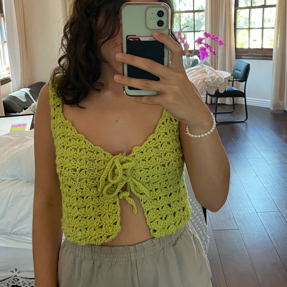 handmade crochet top